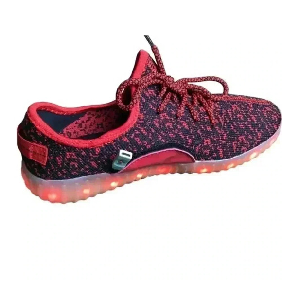 Women's LED light up footwear - LED Sneakers - Tennis Shoes Size 8 - Picture 10 of 16